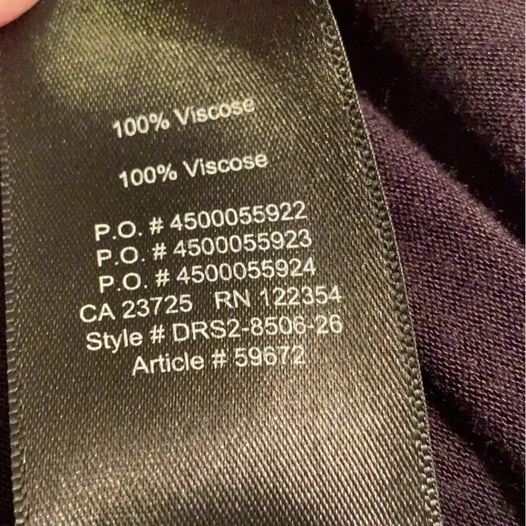 Aritzia Talula Black Maxi T-Shirt Dress - Picture 7 of 7